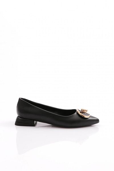 DGN Black Women's Ballerinas - 2840 Model