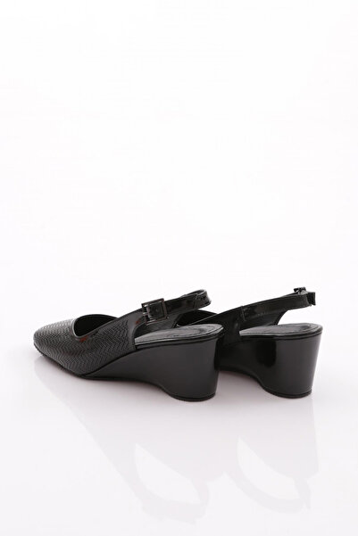 DGN Black Women's Heeled Shoes - 354263539