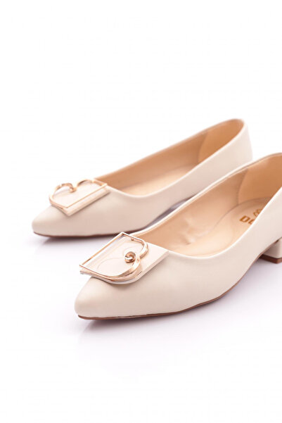 DGN Γυναικείες μπαλαρίνες με αγκράφα - Χρώμα δέρματος 39852534