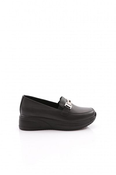 DGN Pantofi Confort pentru damă cu cataramă G Napa negru 3348173