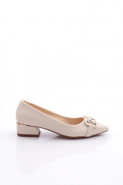 DGN Women's Metal Accessory Heeled Shoes Skin 79582534
