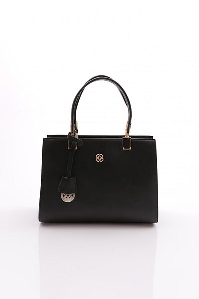 DGN Women's Bag with Black Brooch - 6553434