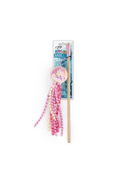 Afp Knotty Habit - Pink Ball Fringed Ball Fishing Rod Hnzrn