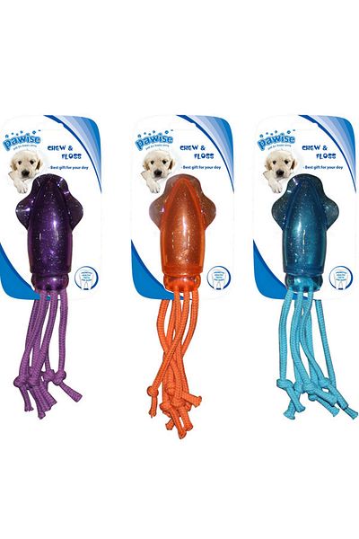 Pawise Cuttlefish Drawstring Toy 14X8X 3.5 cm 510128