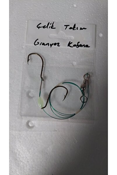 EmreAv Çelik Takım Granyoz Kofana Lüfer Levrek Takımı