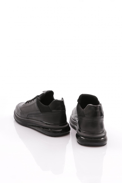 DGN Erkek Bağcıklı Sneaker Ayakkabı Siyah Siyah 3124928