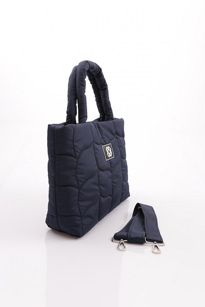 DGN Navy Blue Women's Hand and Shoulder Bag - 11282334235102