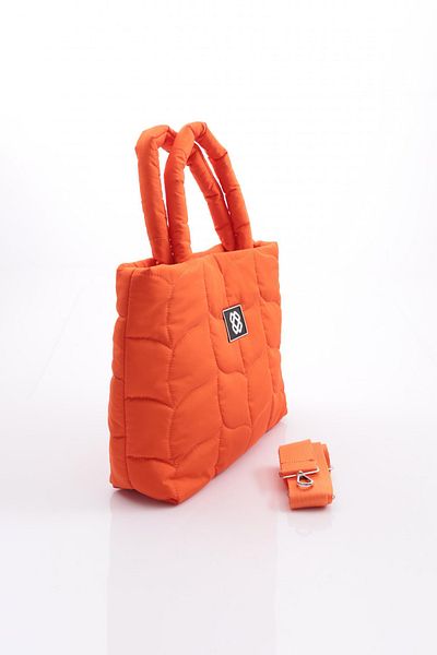 DGN Brick Color Women's Hand and Shoulder Bag - 11282334235102