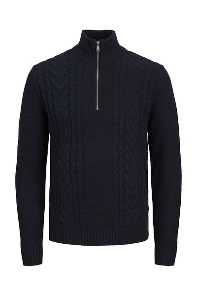 Jack & Jones Viertel-Reißverschluss Einfarbig Viertel-Reißverschluss