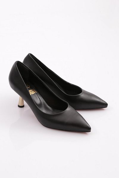 DGN Women's Classic Heeled Shoes Black 451221029
