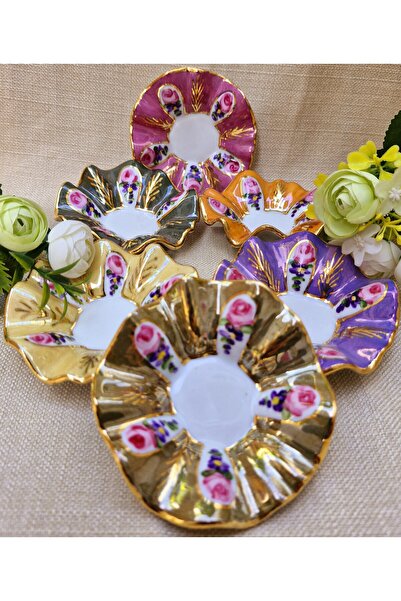 BY.RAYKA PORSELEN El Dekor 6 Pieces Duvet Cover Turkish Delight Set