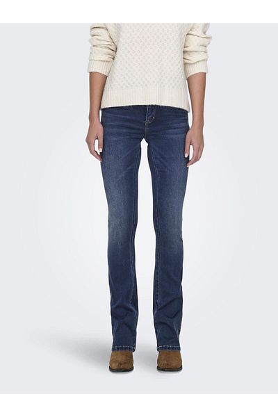 ONLY Geniş kesim kot pantolon ONLROYAL Hohe Taille Ausgestellt Jeans