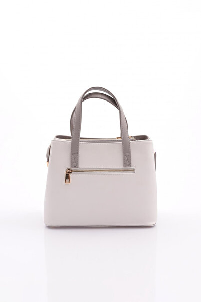 DGN White Gray Women's Bag - Zippered 6583434