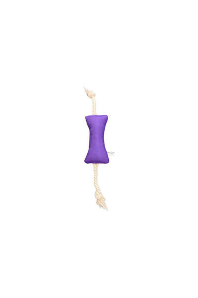 Pet Comfort Drawstring Bone Waterproof Dog Toy, Purple 17cm Gelal