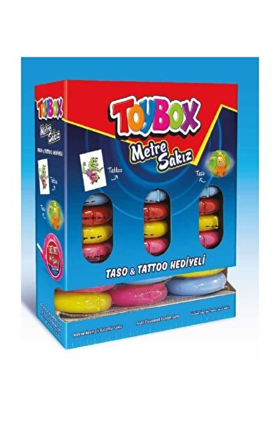 Toybox Standlı Metre Sakız 35 Gr * 36 Adet