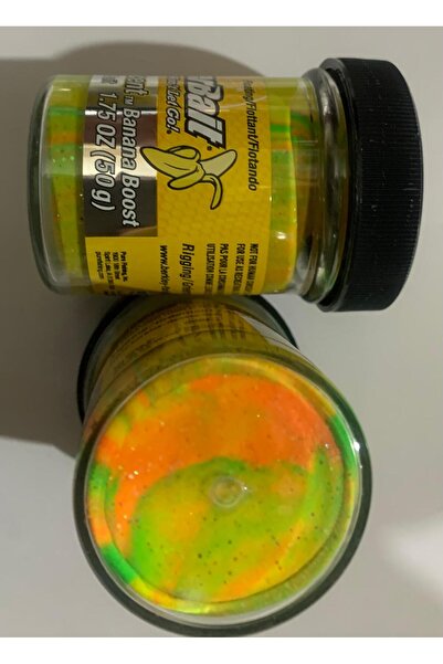 BERKLEY POWERBAİT RAİNBOW BANANA(MUZ) BOOOST ALABALIK HAMURU 50g Suni Yem