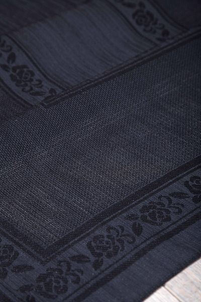 sarra Dark Color 4-Piece Etamine Bundle Set - Fringed