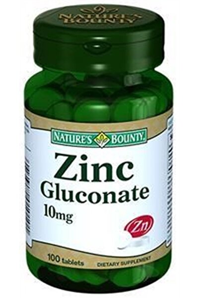 Nature's Bounty جلوكونات الزنك 10 مجم 100 قرص