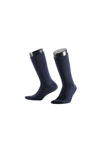 Aytuğ Saac Men's Modal 2 Pairs Navy Blue Color Socket Socks