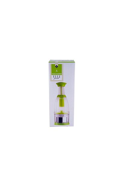 Elle Gourmet Food Chopper, Green And Transfarent