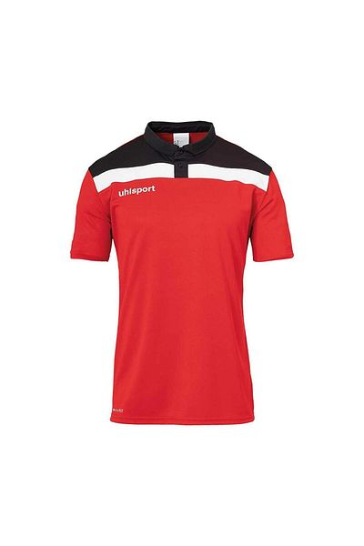 UHLSPORT 1002213   Μπλουζάκι Offense Red Black Polo