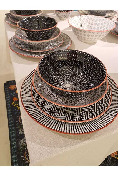 Porland Mıx Match 6 Kişilik 27 Parça Yemek Takımı