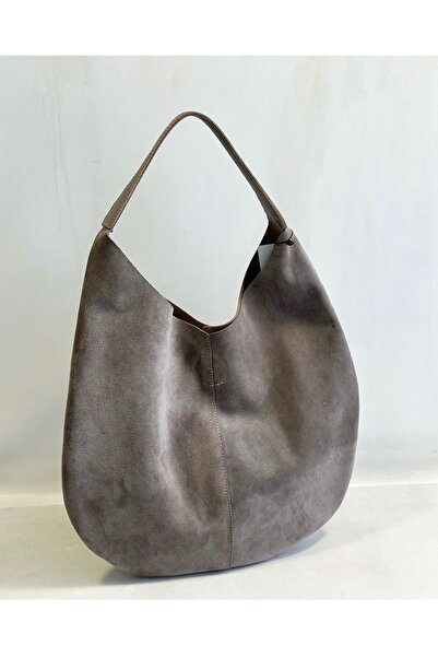 My Easy Shop MesBag Geanta Femei Piele Veritabila piele intoarsa Dimensiune M...