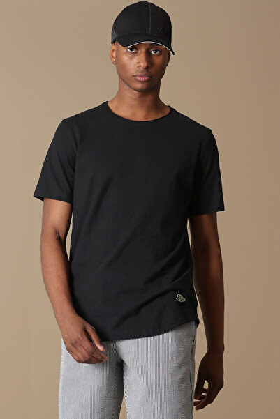 Lufian Junya Men's Basic T-Shirt Black