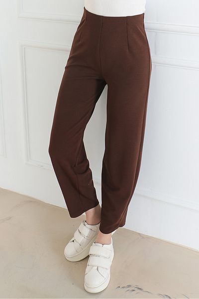 Bestenur Παντελόνι Coffee Carrot Cut 1242