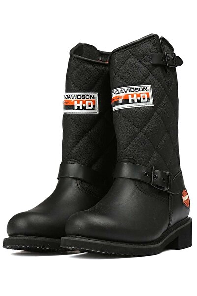 Harley Davidson 025g100071 Laconia 644 Leather Short Women's Boots Black