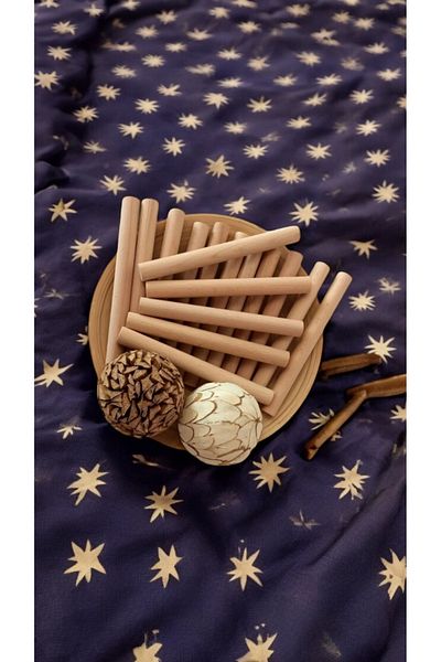 HESA Wooden Rhythm Stick 20 Pairs 40 Pieces