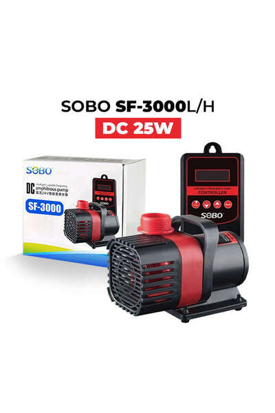 Sobo DS-DERIN Debi Kontrollü DC Pompa 25W 3000 LtH 4 M