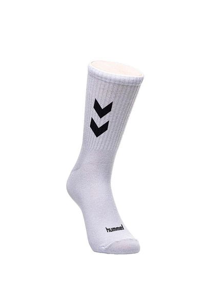 hummel White Short Football Socks - Non-Slip Sole