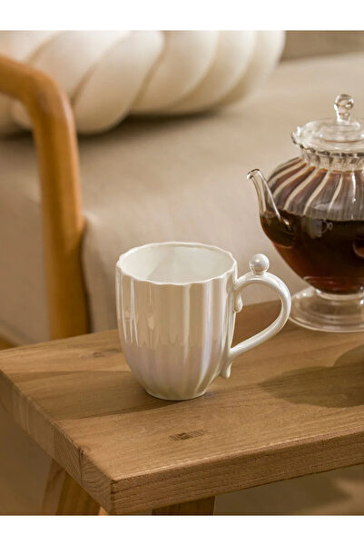 LC Waikiki LCW HOME Beyaz Porselen Kupa 368 Ml