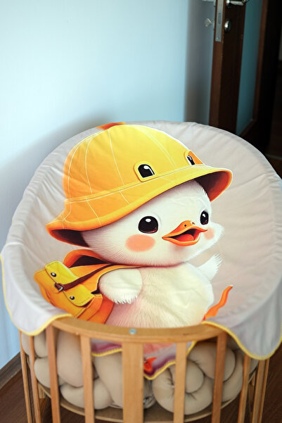 moris home Duck Pattern Digital Printing Double Layer Baby Blanket Touched wi...