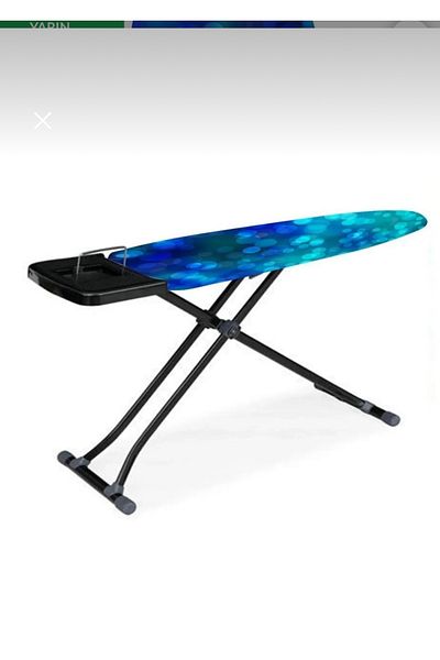 GERCELLA Husă din pânză pentru masă de călcat cu lumină albastră de lux (50X135CM)