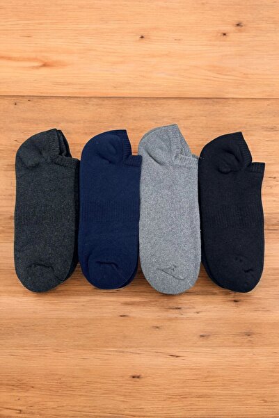 tibo 4 أزواج من الجوارب النسائية غير المرئية بدون خياطة