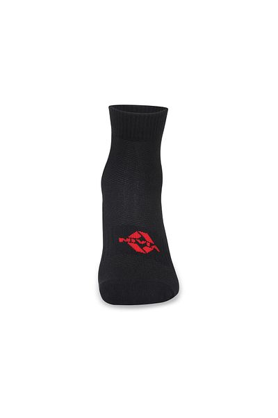 Nivia TOP BREATHUP Sports Socks High Ankle (Black)  | Cotton | Light Weight | Comfortable | Stylish