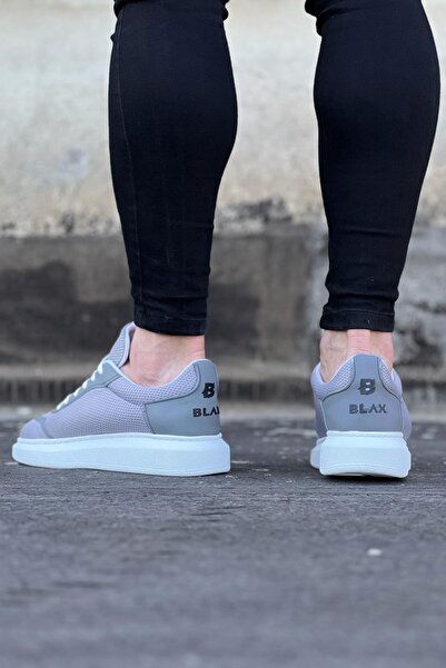 Wagoon Wg019 Gri Triko Erkek Casual Ayakkabı