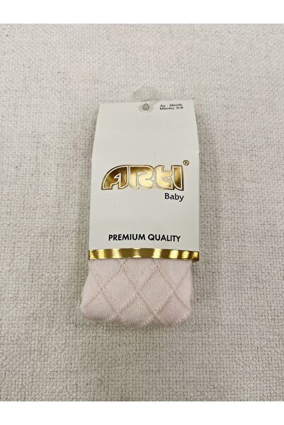 Katamino Pantyhose for Baby Girl - Patterned and Embossed Larin Model