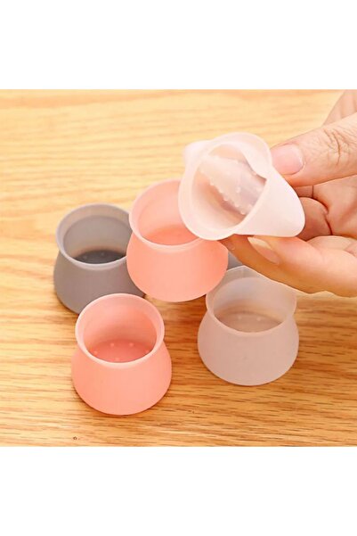 Doori 12Pcs Furniture Silicone Protection Cap Table Chair Leg Round Cover Floor Protector Foot Protection