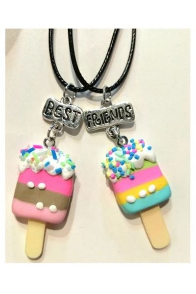 ema Best Friends Ice Cream Necklace