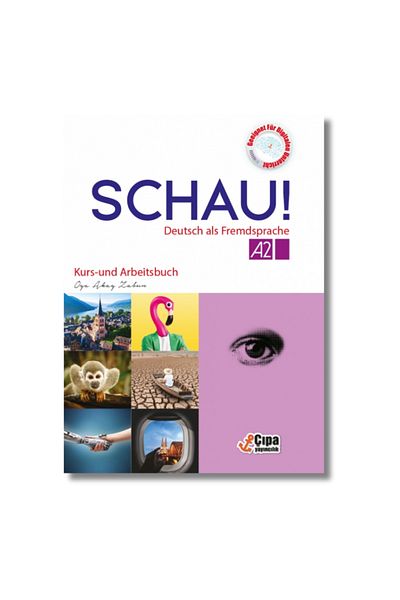 Çıpa Yayıncılık A2 Niveau Schau Deutsch Als Fremdsprache Kurs-und Arbeitsbuch - Çıpa