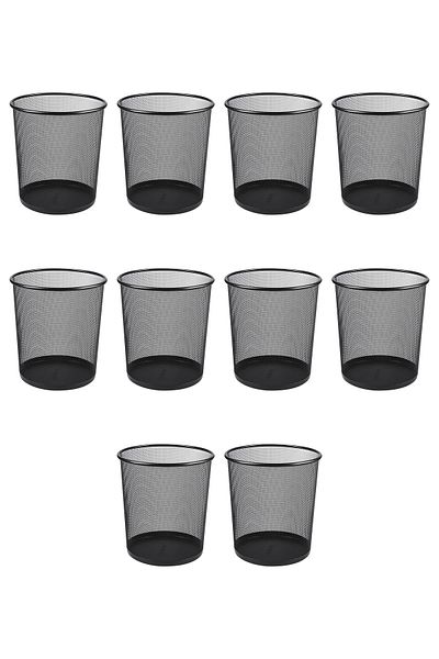 Globox Coș de gunoi Birou Metal Mesh 10 buc