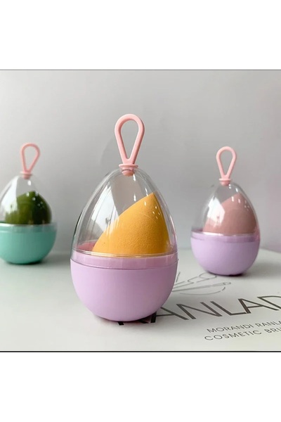 ELFSELY Makeup Sponge with Storage Box
