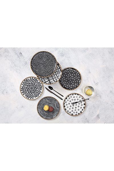 Porland Fractal 24cm Serving Set for 6 People