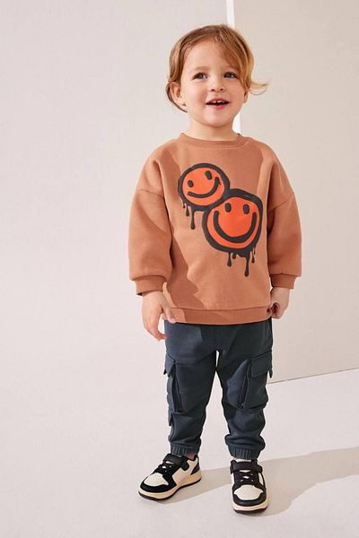 GAistKids Комплект „Момчешка усмивка“ с карго модел отдолу-отгоре