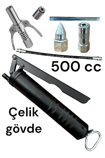 SERA Gres Tabancası Gres Pompası 500 Cc Mandallı Uç Dahil