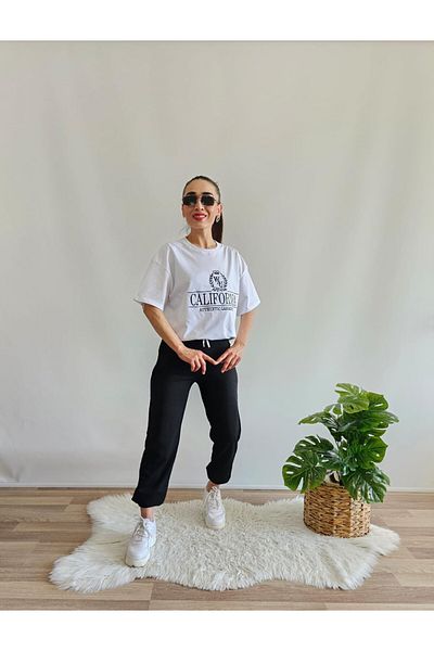 6 butik altı üstü butik Σετ αθλητικών φόρμας California Print