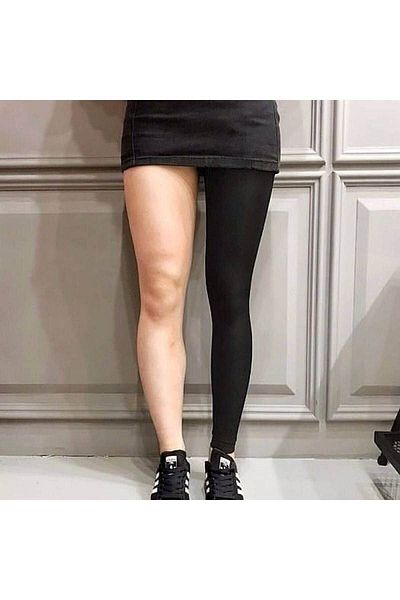 Sh Mağazacılık Ultra-High Waist - 2-Size Smoothing Silicone Anti-Slip Abdominal Basen and Hip Leggings